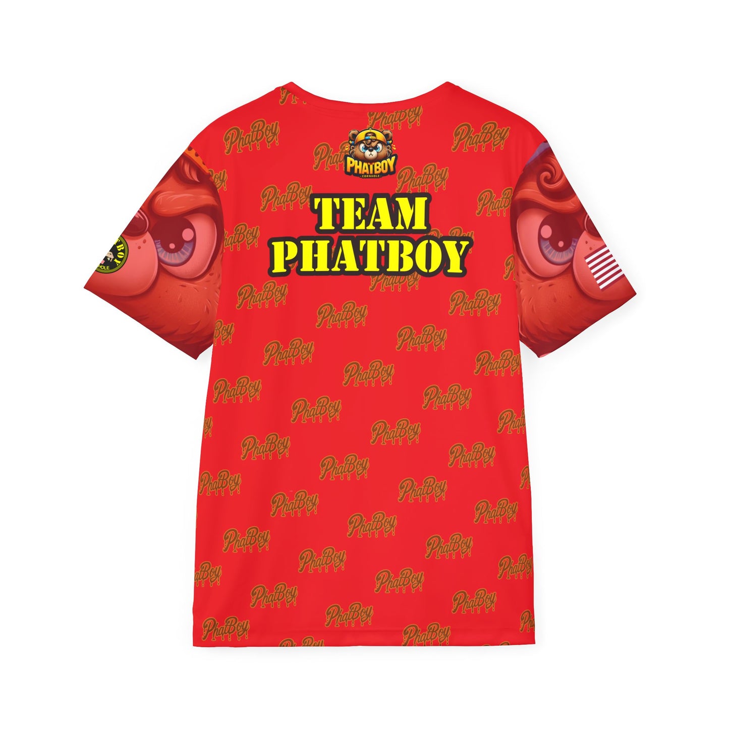 Team Phatboy Drip Seriously Bear Red Jersey