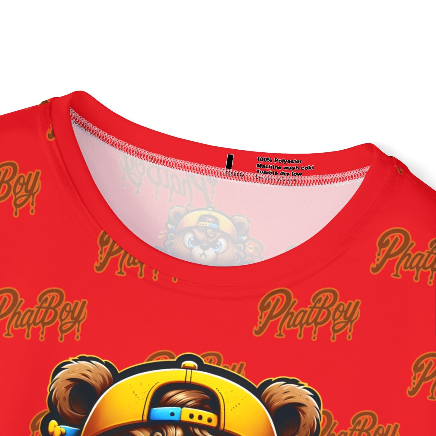 Team Phatboy Drip Seriously Bear Red Jersey