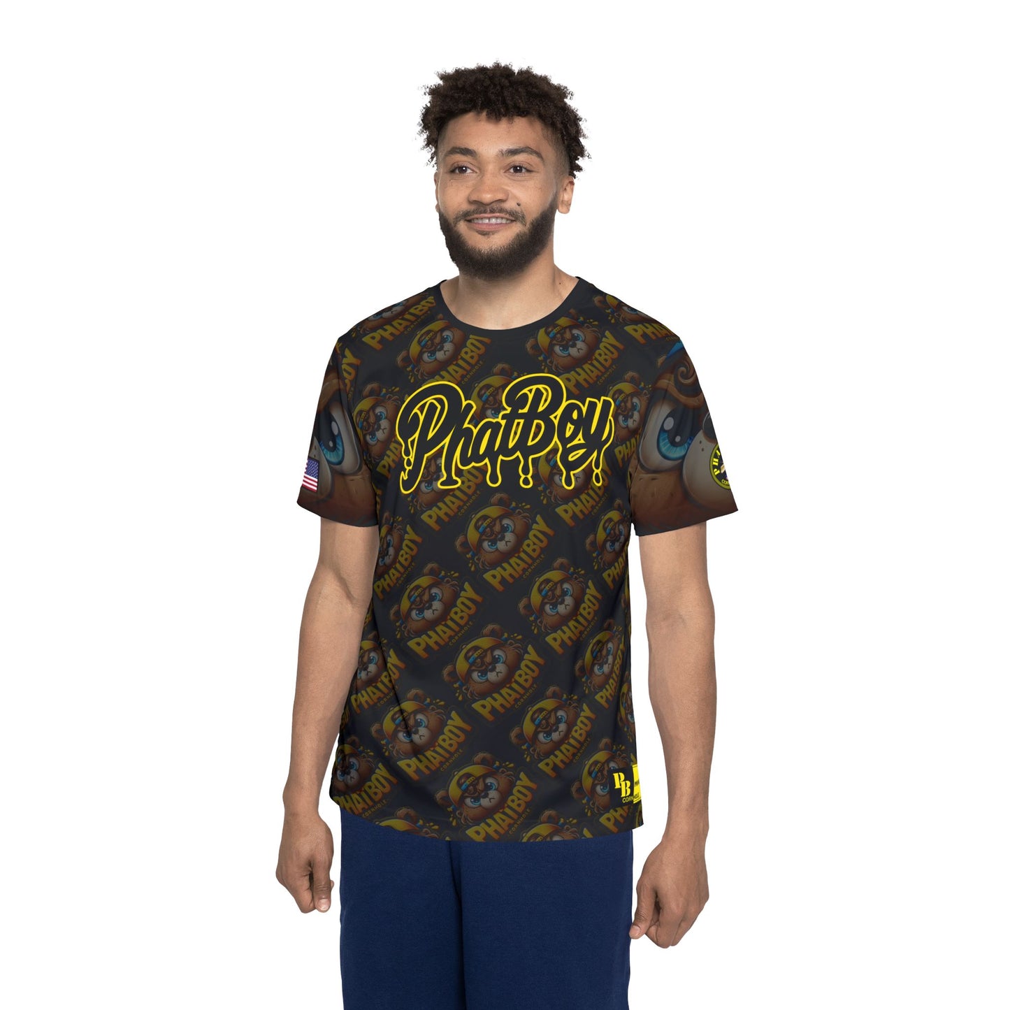 Team Phatboy Drip Black Jersey