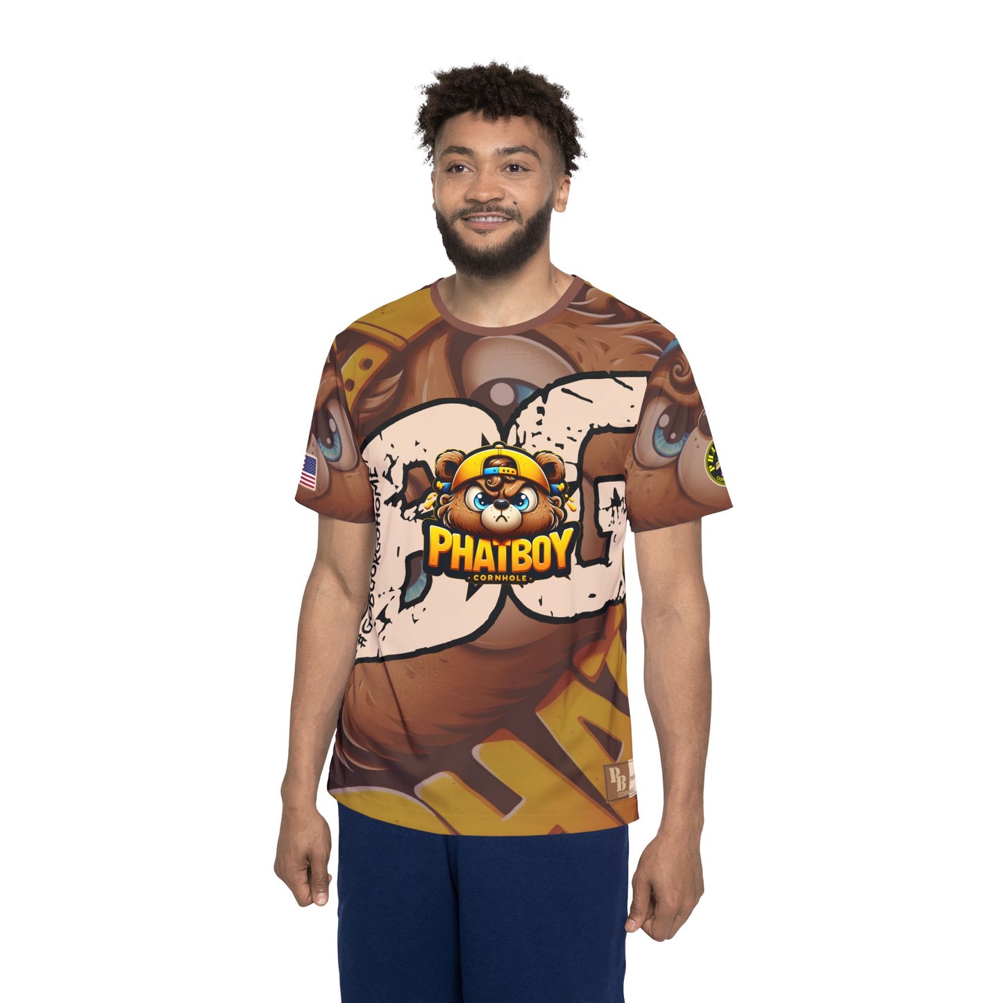 Team Phatboy Seriously Bear BG Brown Jersey