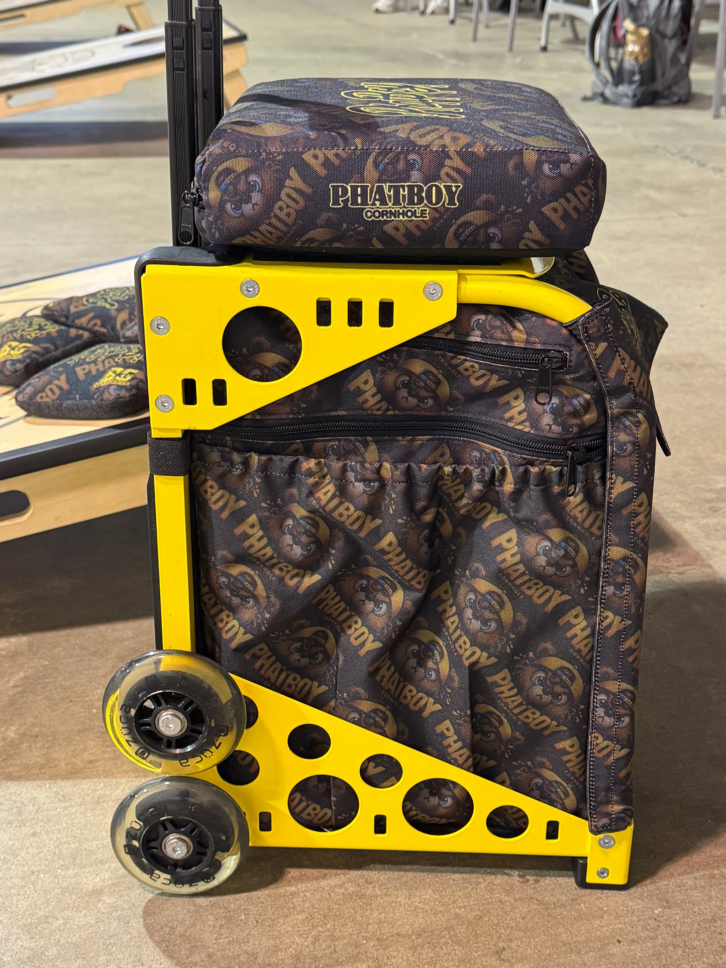 Phatboy Cornhole Rolling Cart Bundle