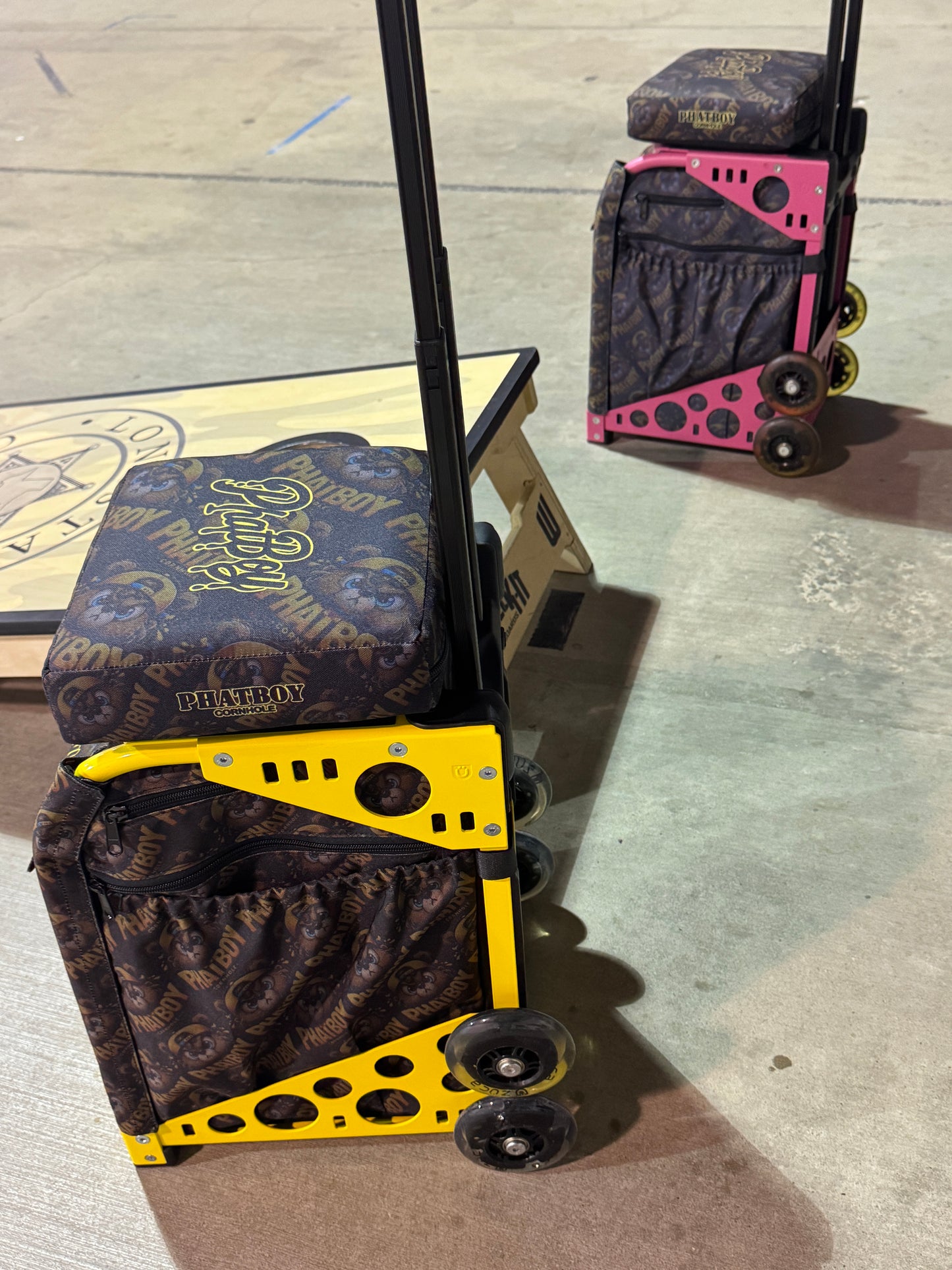 Phatboy Cornhole Rolling Cart Bundle