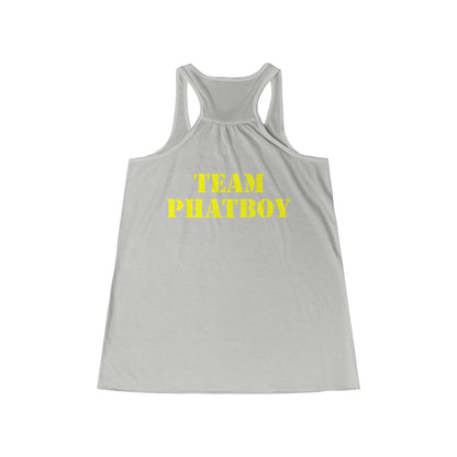 Team Phatboy Seriously BG Flowy Racerback Tank