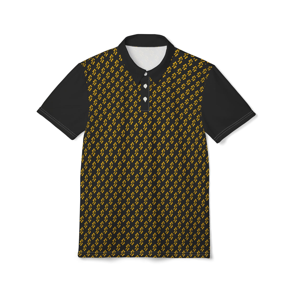 Phatboy Cornhole Black Polo
