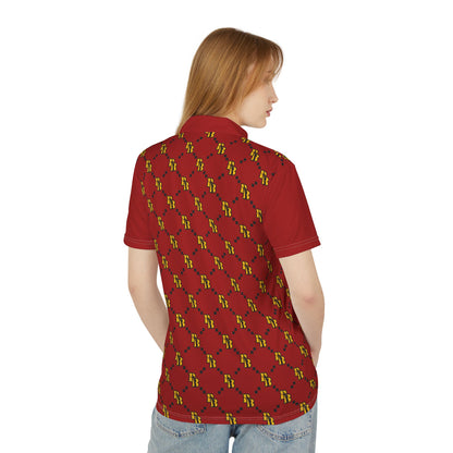 Phatboy Cornhole Red Polo