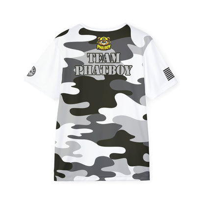 Team Phatboy Snow White Camo Color Jersey