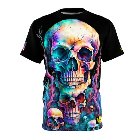 TEAM Phatboy Water Paint Skull Jersey