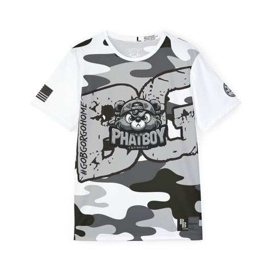Team Phatboy BG Snow White Camo Jersey