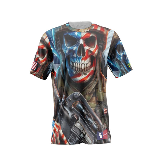 Team Phatboy Patriotic Skulls Jersey
