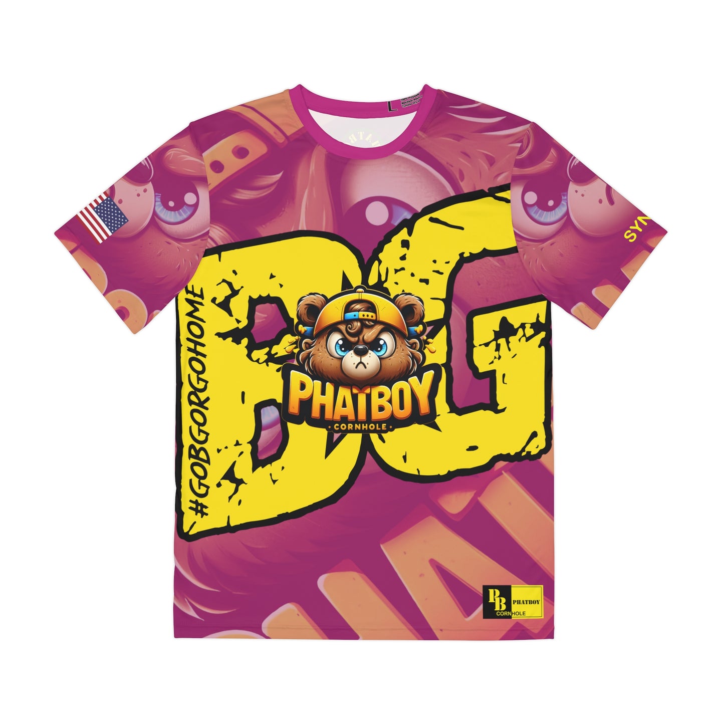 TEAM Phatboy Seriously BG Bear Pink Jersey