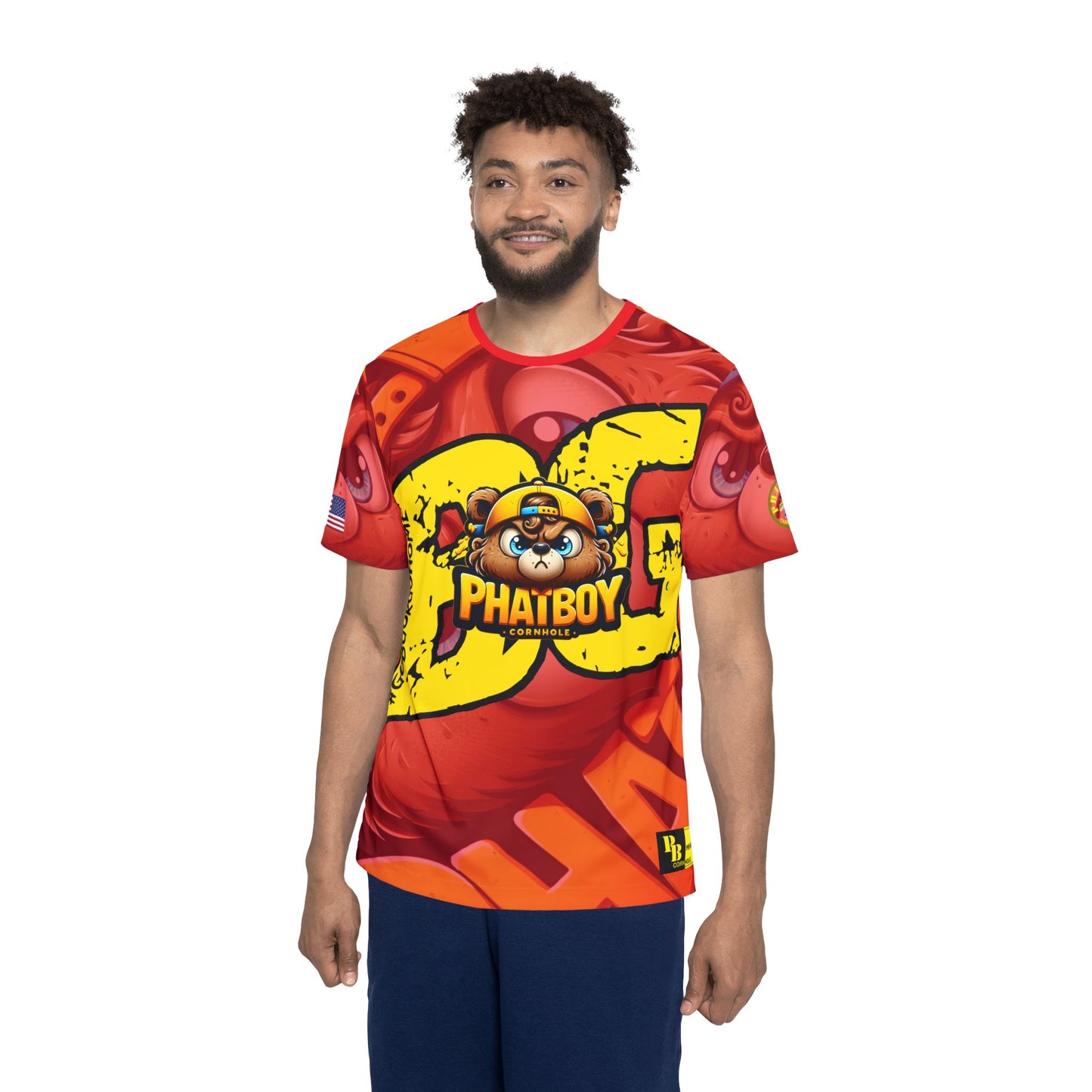 Team Phatboy Seriously Bear BG Red Jersey