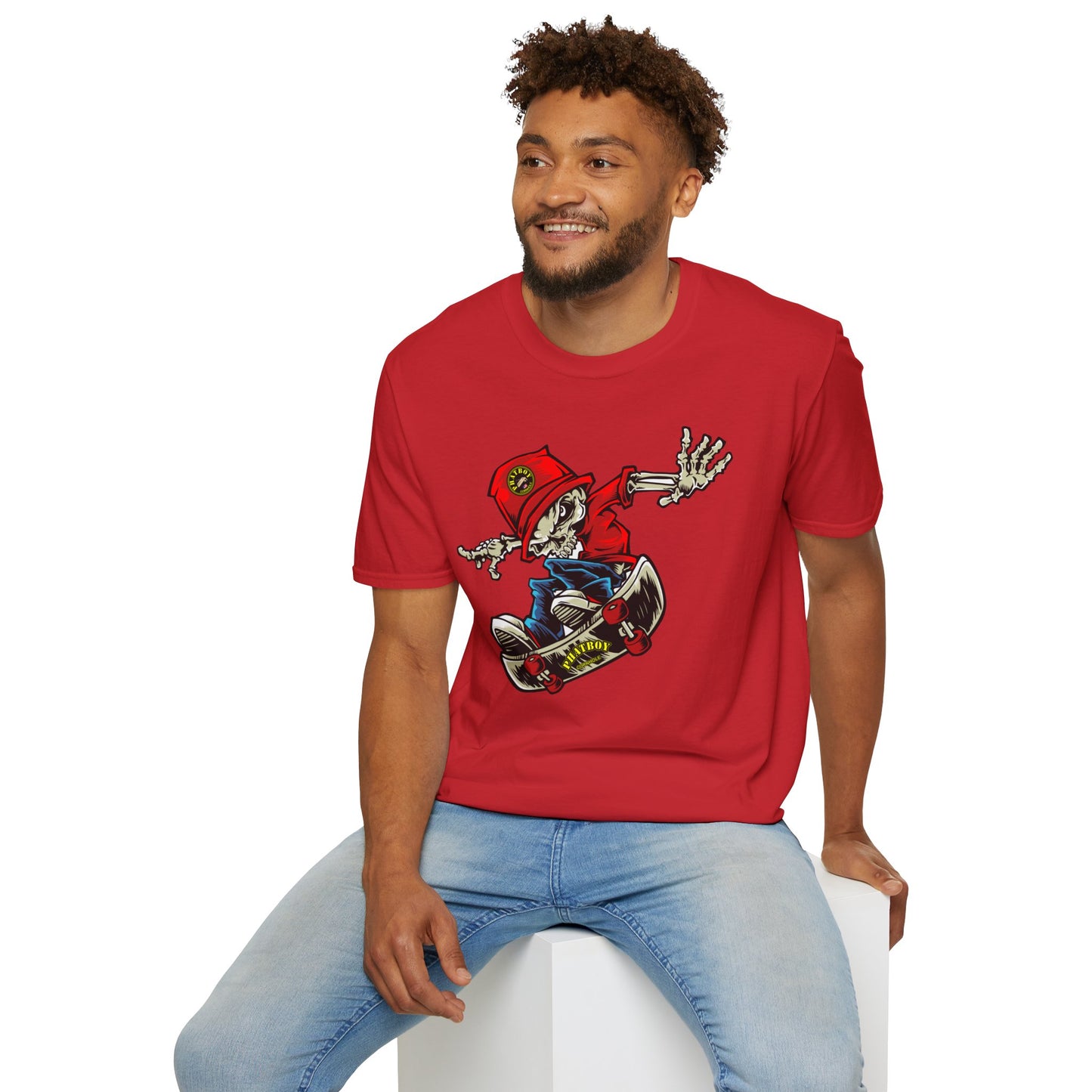 Phatboy Cornhole Skater Softstyle T-Shirt