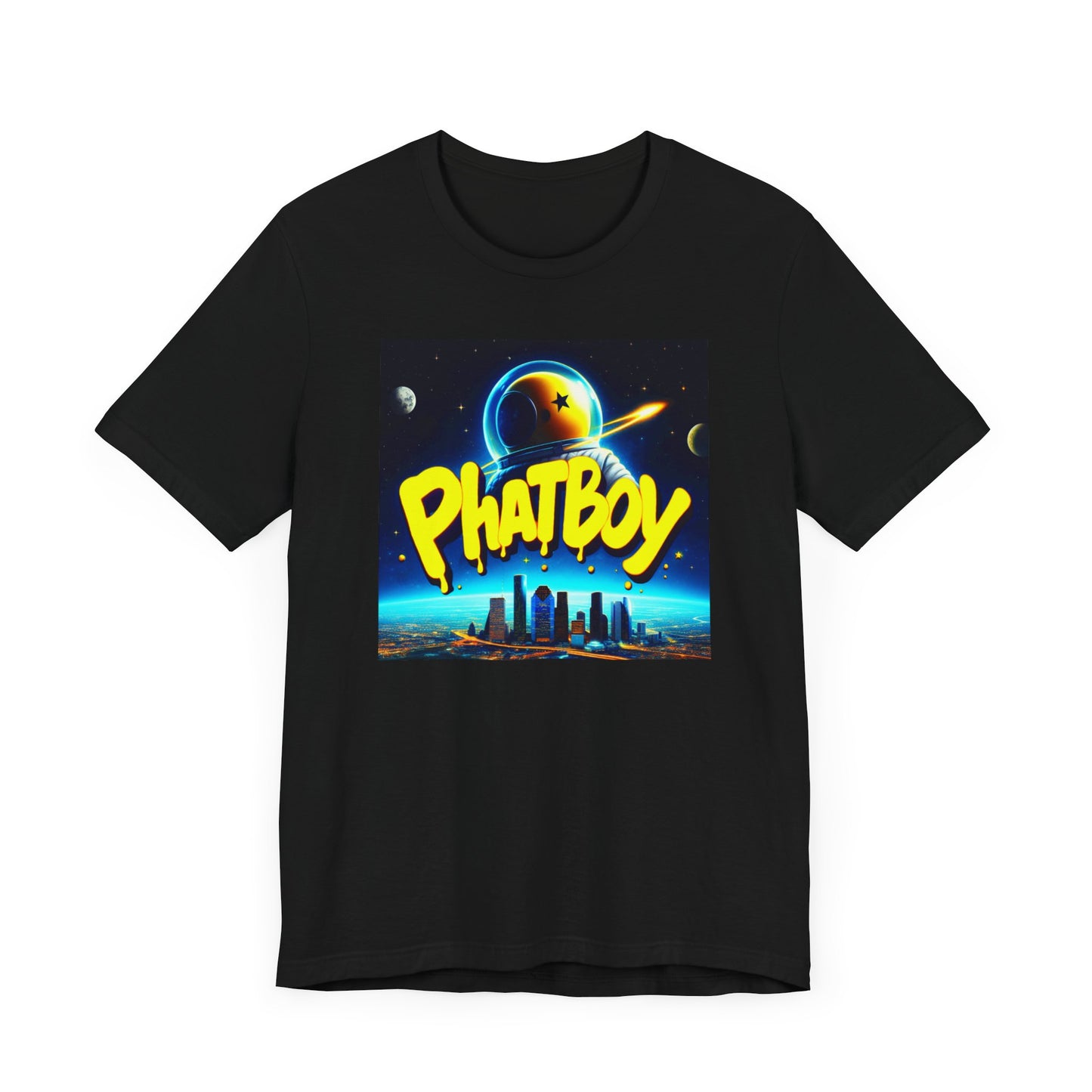 Phatboy Cornhole Space City Astronaut Shirt