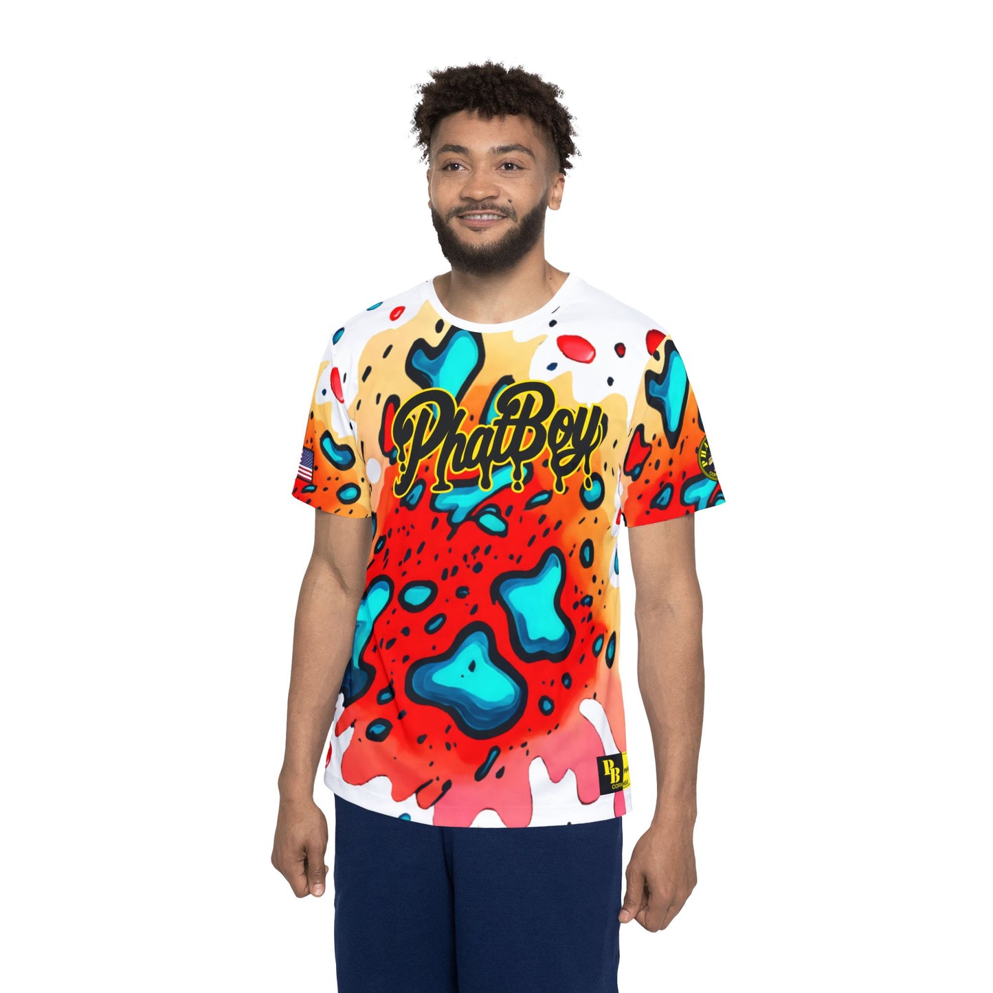 Team Phatboy Drip Color Blobs Jersey