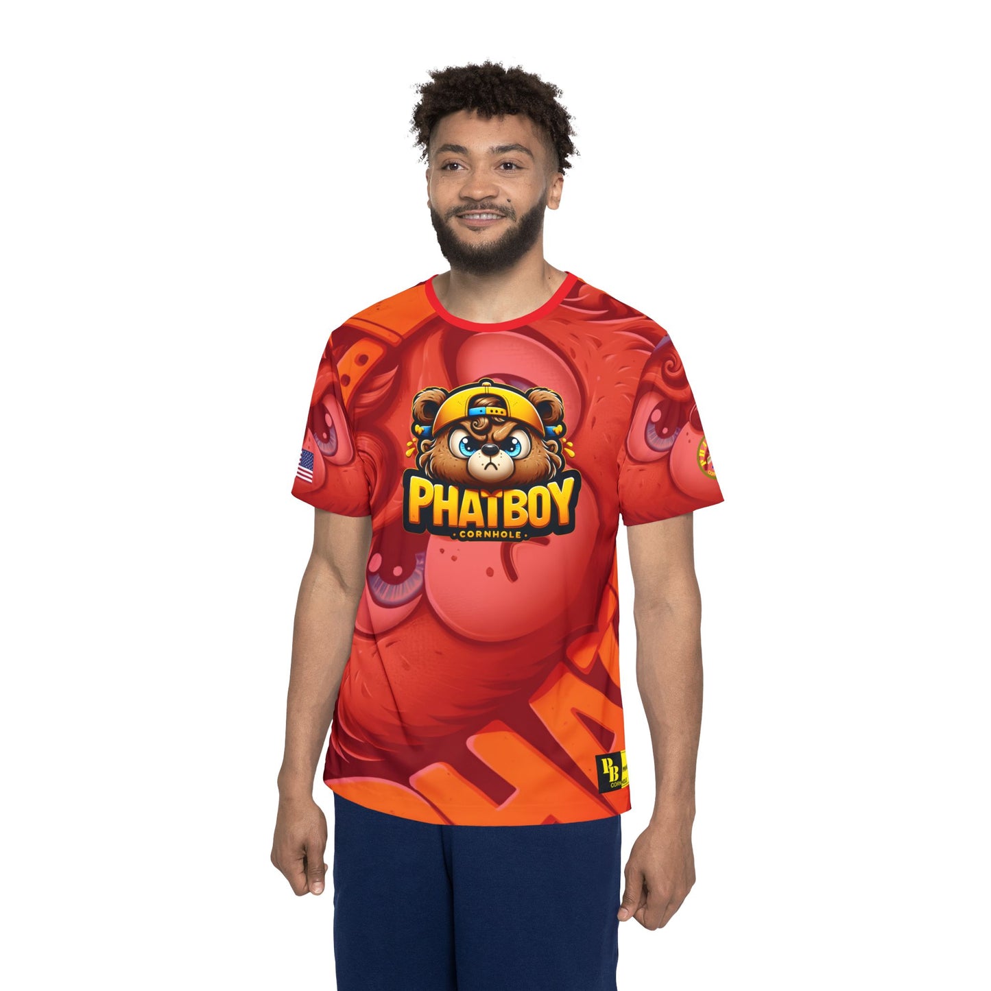 Team Phatboy Seriously Bear Red Jersey