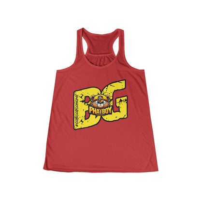 Team Phatboy Seriously BG Flowy Racerback Tank