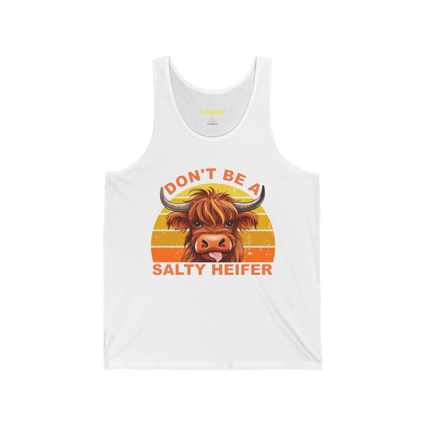 Salty Heifer Jersey Tank