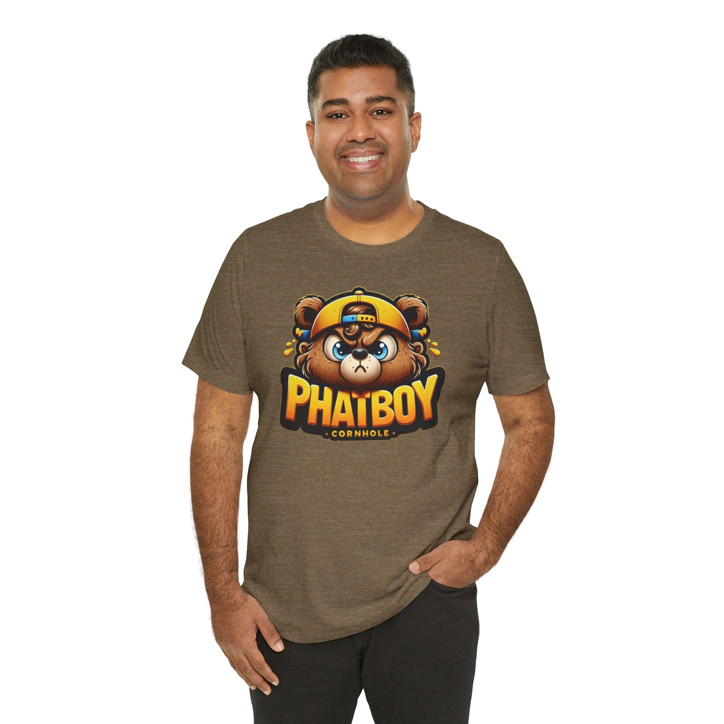 Phatboy Cornhole Seriously Bear T-Shirt