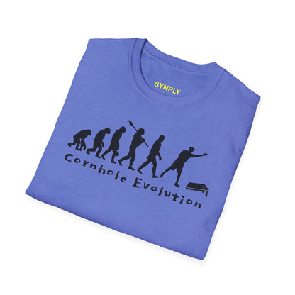 Cornhole Evolution Softstyle T-Shirt