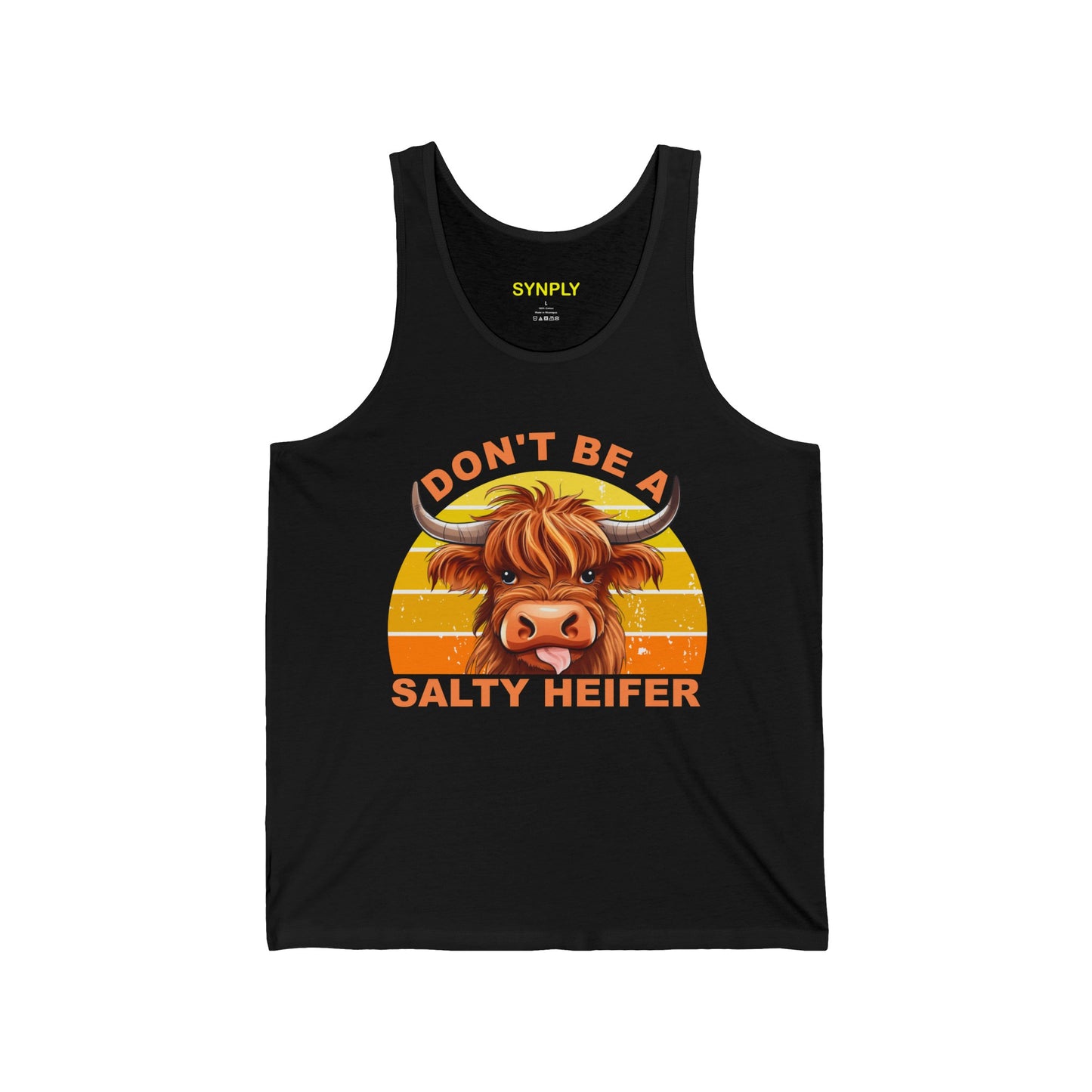 Salty Heifer Jersey Tank