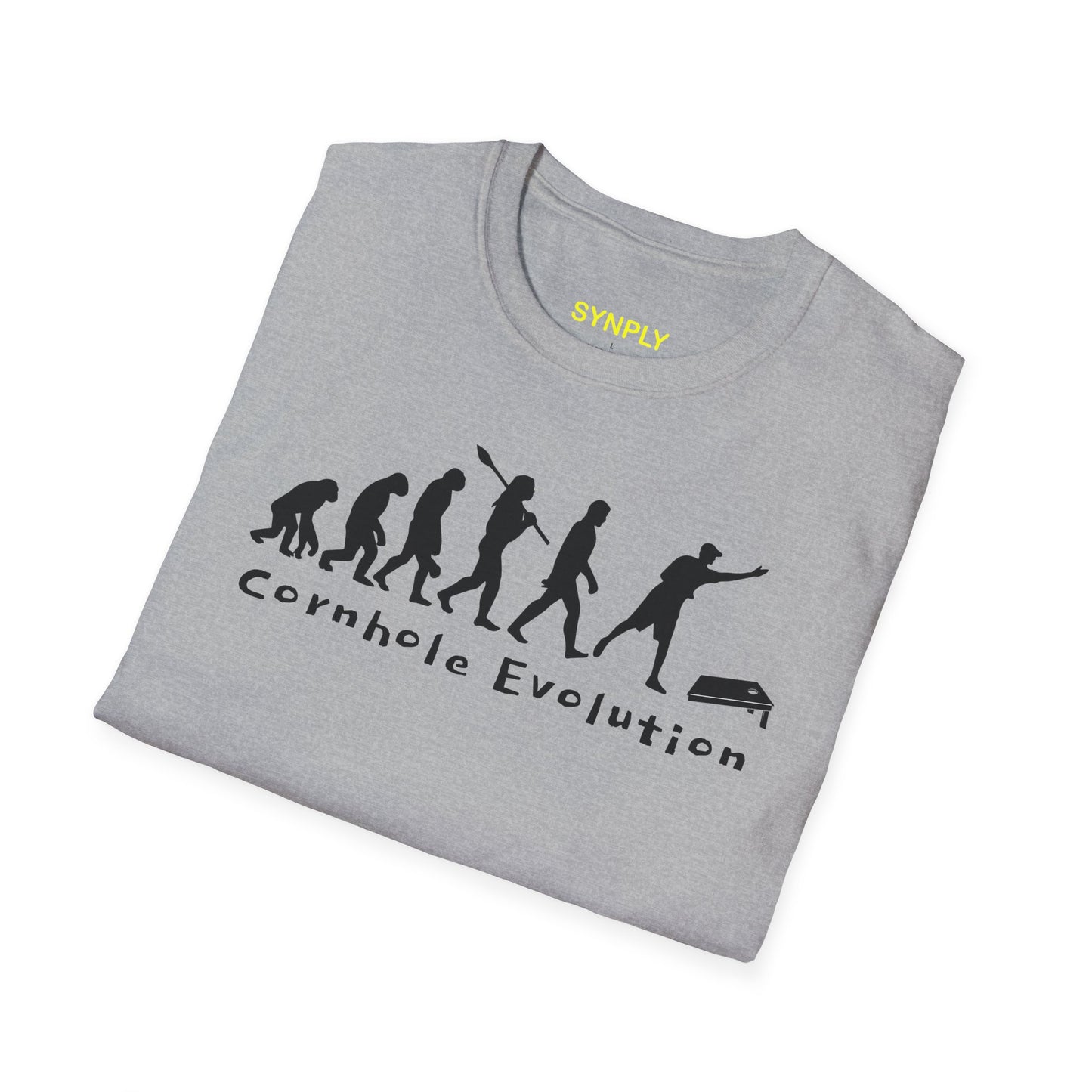 Cornhole Evolution Softstyle T-Shirt