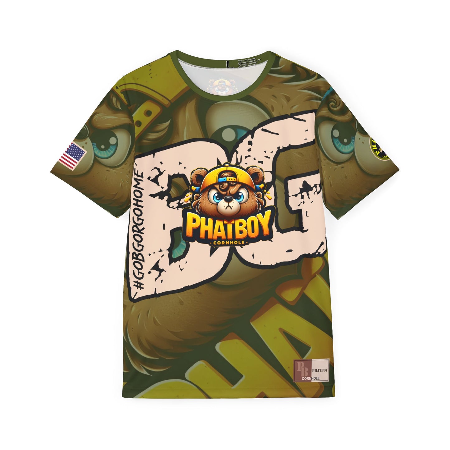 Team Phatboy Seriously Bear BG Green Jersey