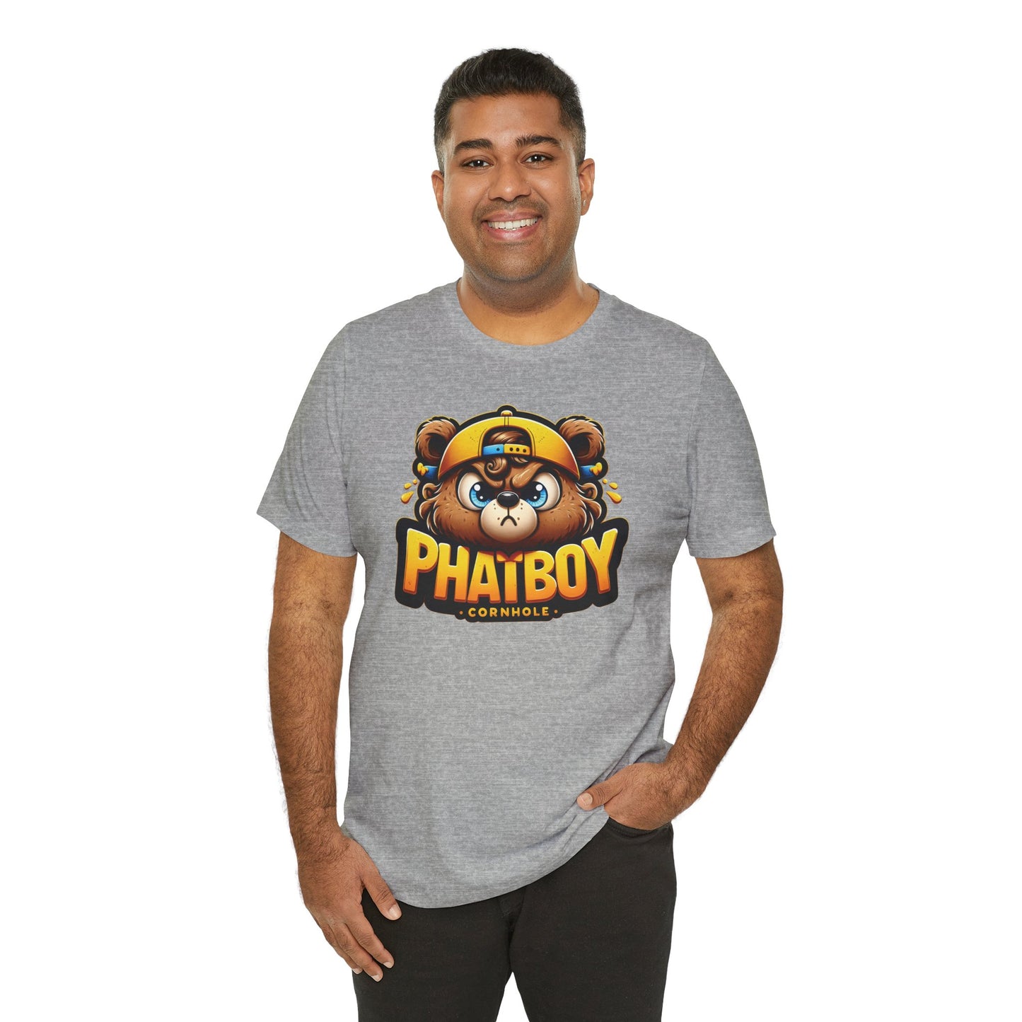 Phatboy Cornhole Seriously Bear T-Shirt