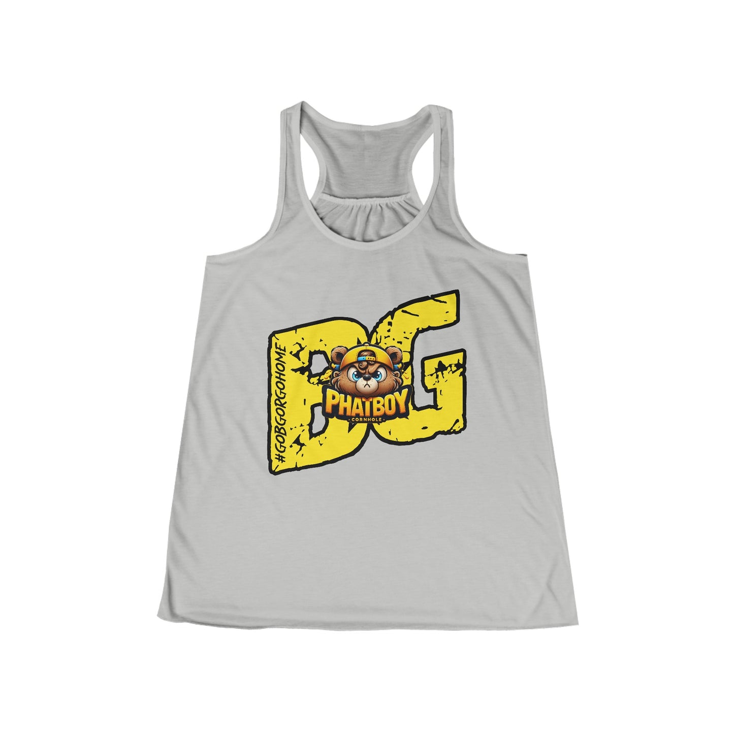 Team Phatboy Seriously BG Flowy Racerback Tank