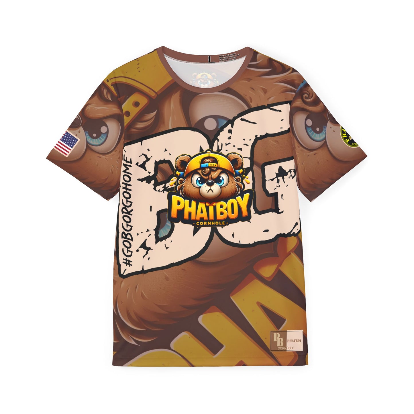 Team Phatboy Seriously Bear BG Brown Jersey