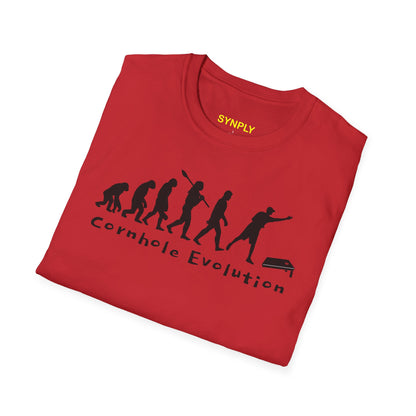 Cornhole Evolution Softstyle T-Shirt