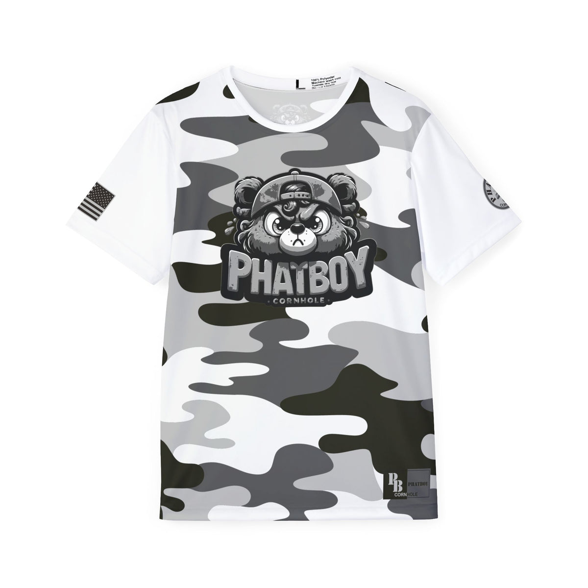 Team Phatboy Snow White Camo Jersey