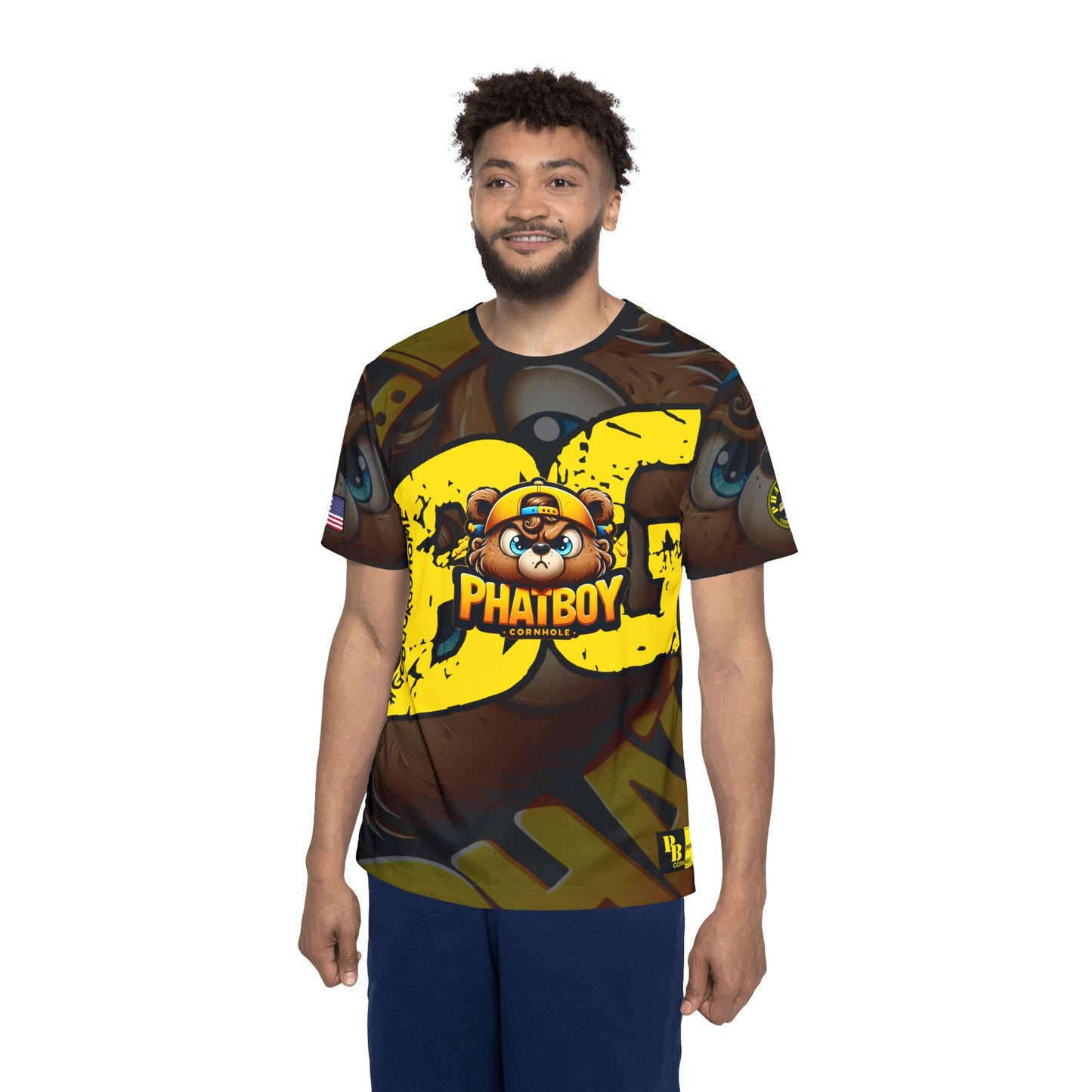 Team Phatboy Seriously Bear BG Black Jersey