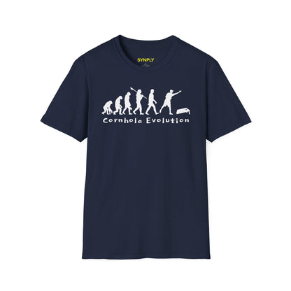 Cornhole Evolution Softstyle T-Shirt