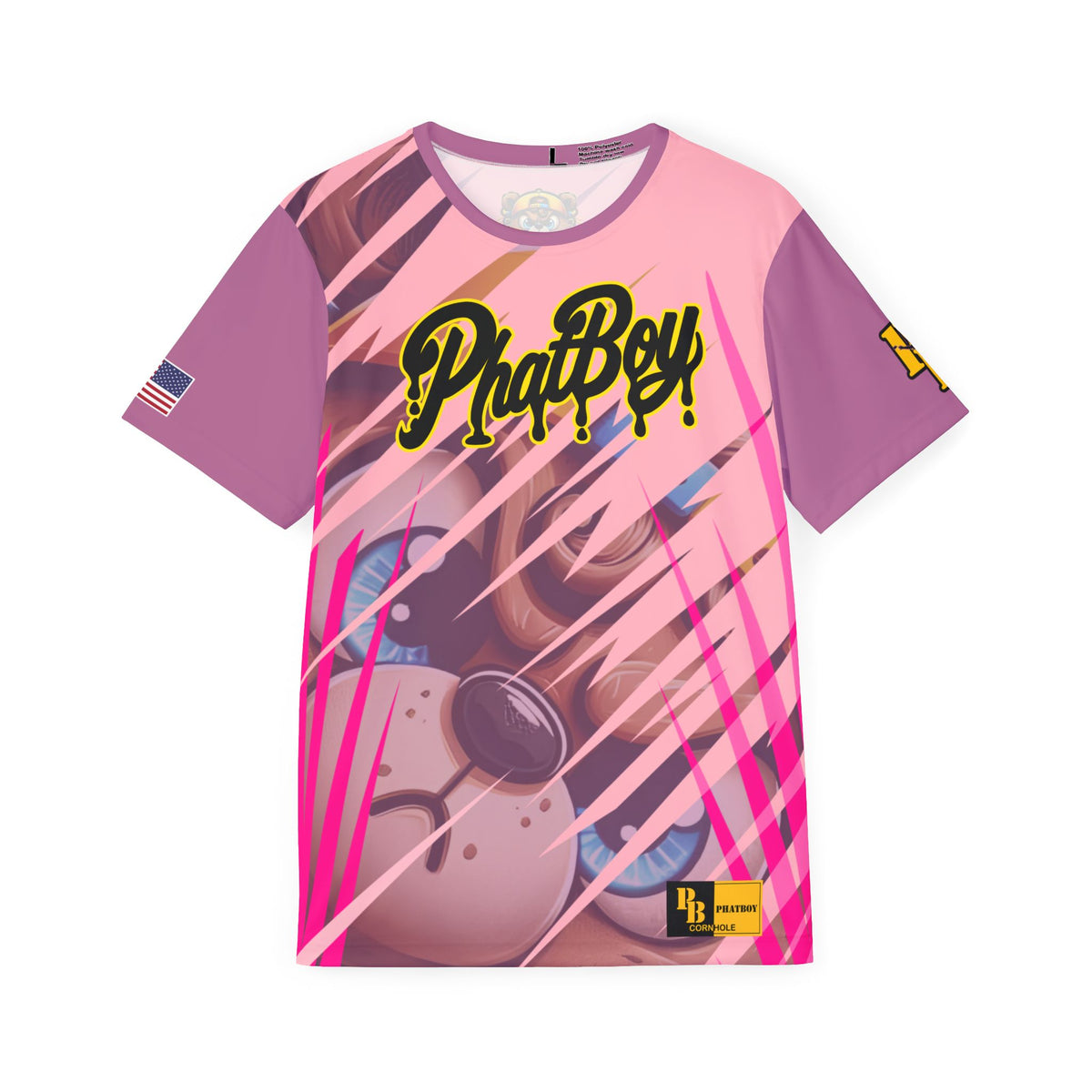 Phatboy Cornhole Pink Flaire Jersey