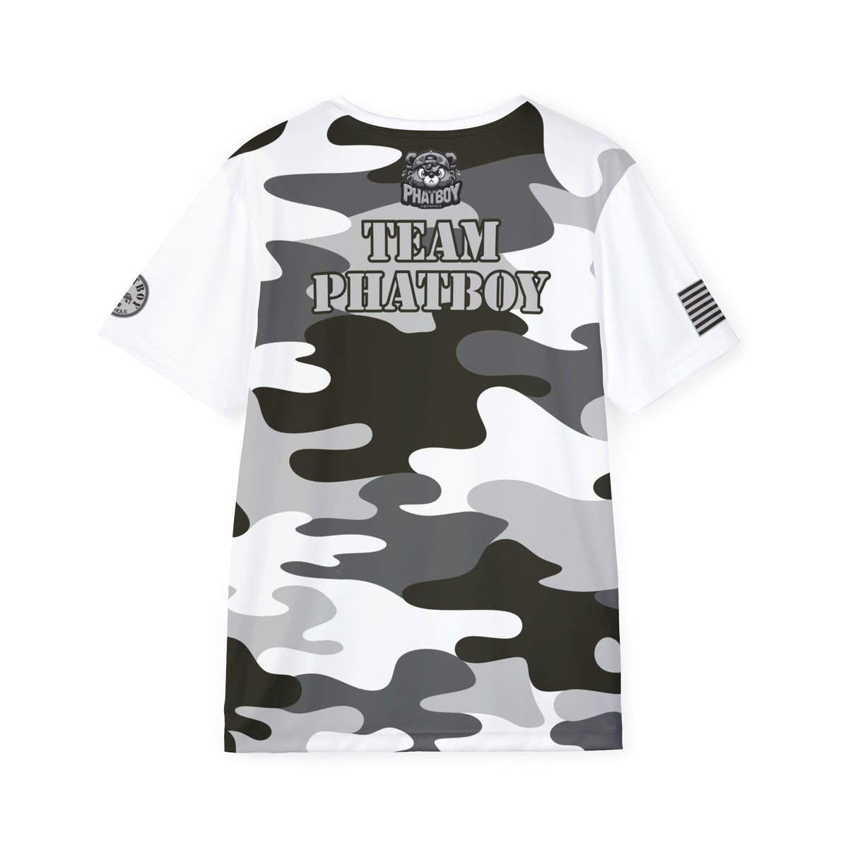 Team Phatboy Snow White Camo Jersey