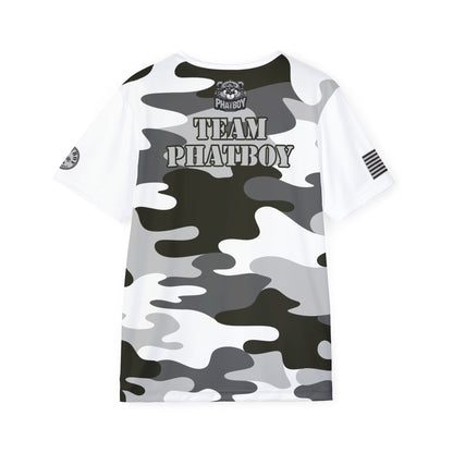 Team Phatboy Snow White Camo Jersey