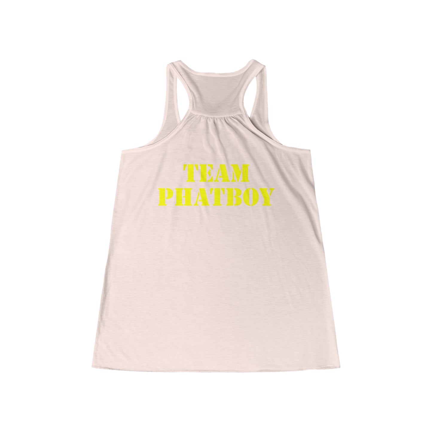 Team Phatboy Seriously BG Flowy Racerback Tank