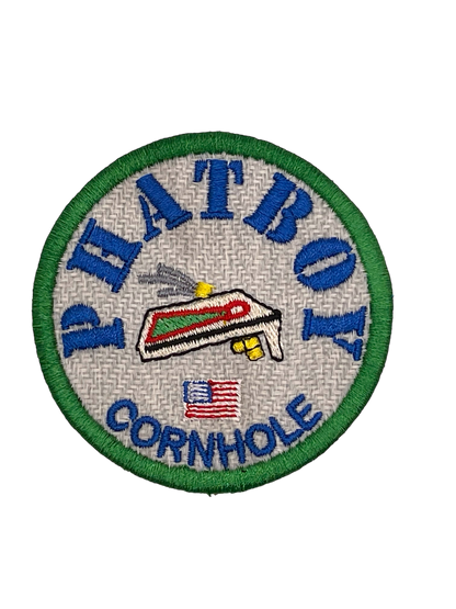 Phatboy Cornhole 3" Round Velcro Patch