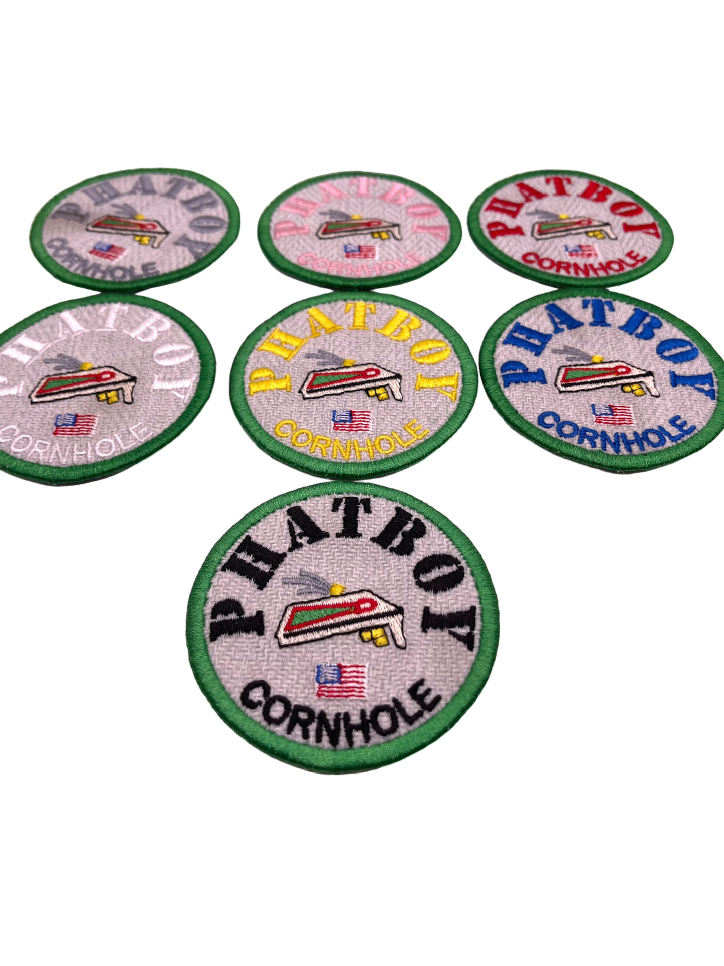 Phatboy Cornhole 3" Round Velcro Patch