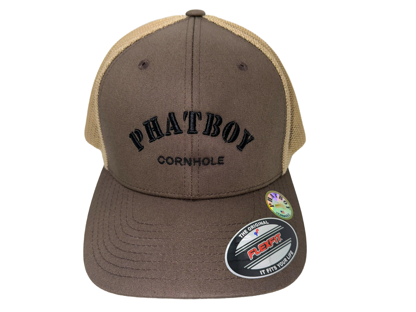 Phatboy Cornhole Flexfit Trucker Mesh Cap