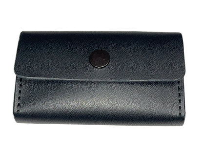 Leather business card holder - Cavalier Black